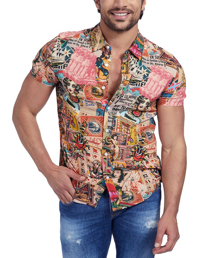 guess shirts for men