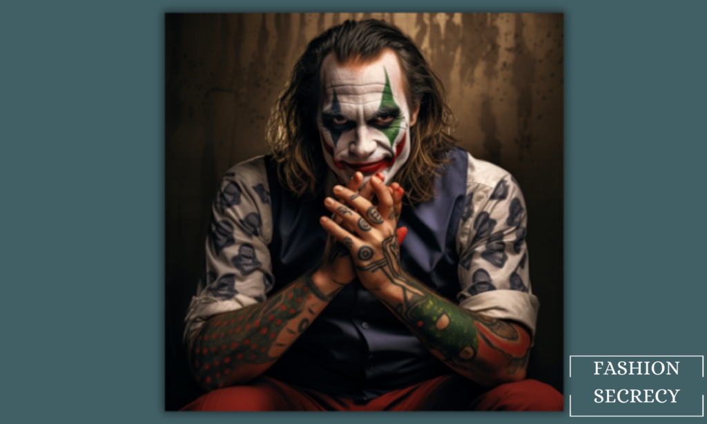 Realistic Heath Ledger Joker Tattoo by @tintenkunst - Tattoogrid.net