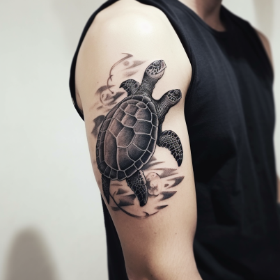 Turtle tribal tattoo Stock Vector Image & Art - Alamy